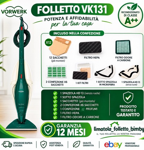 Aspirapolvere folletto vorwerk - folletto,